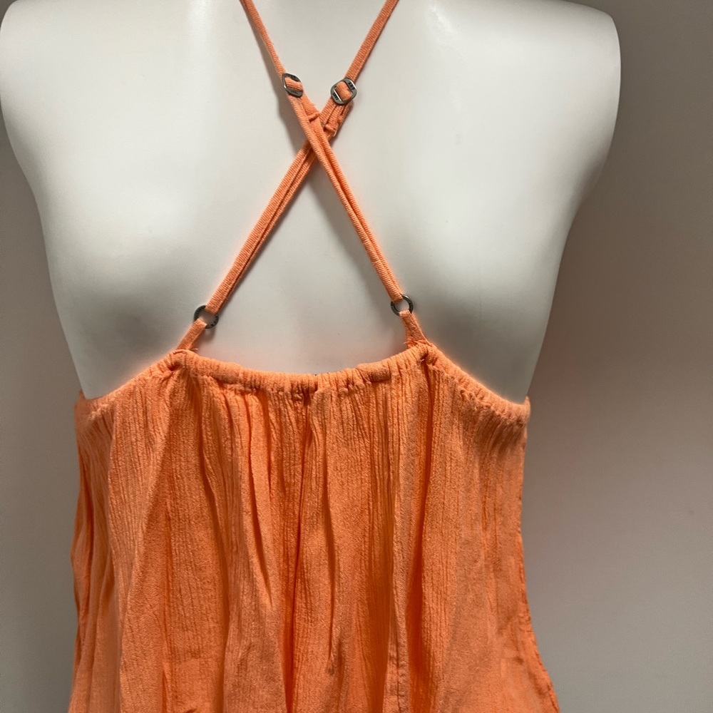 Orange tank top
